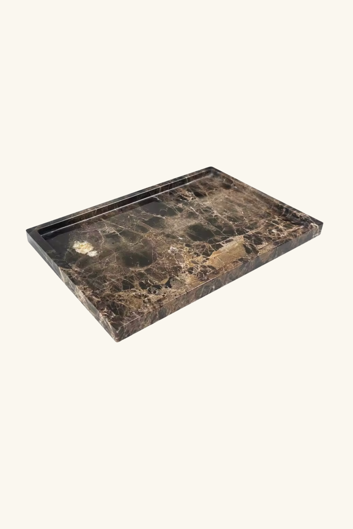 Marble Tray - Emperor Dark Brown