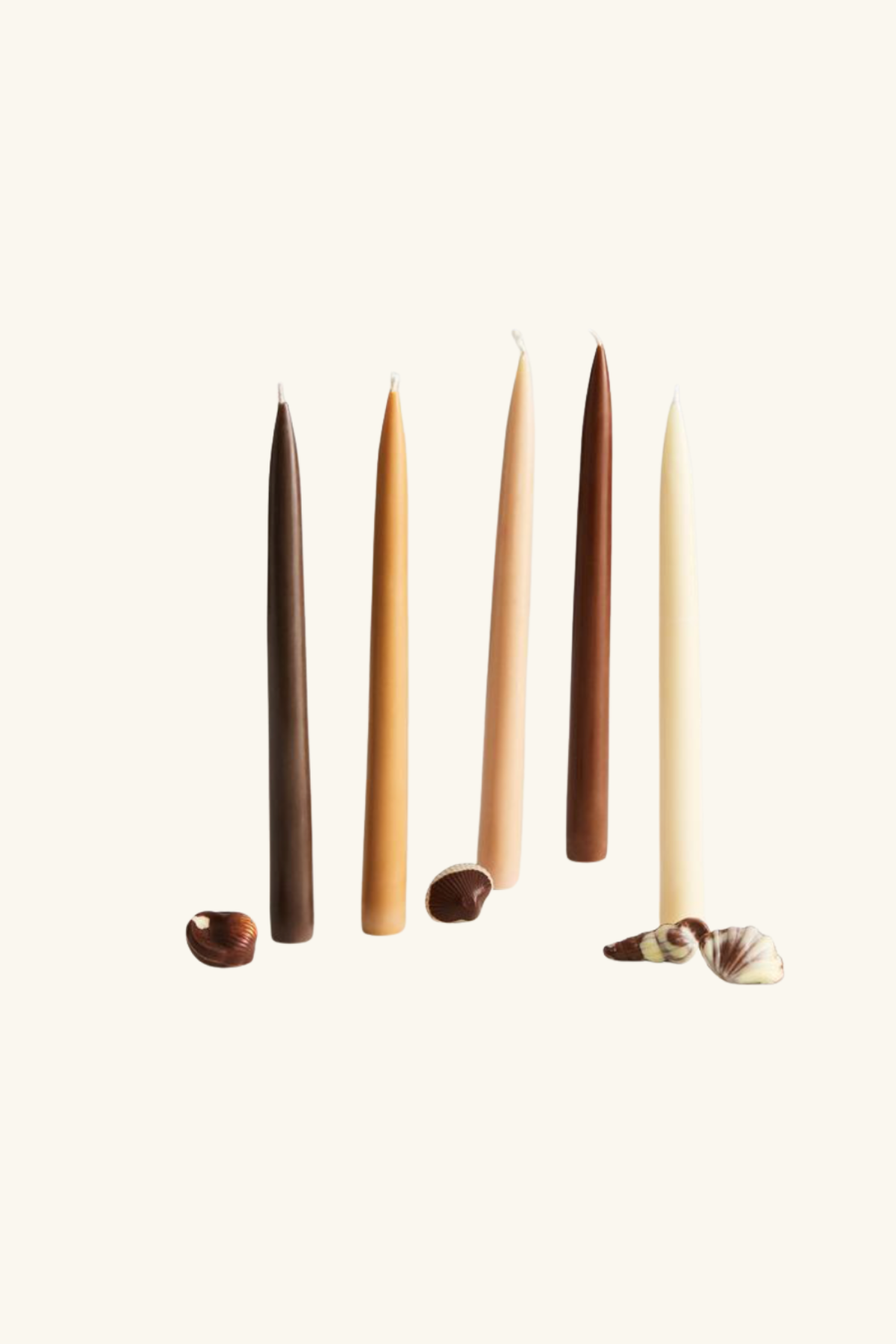 5 Chandelles Set Chocolate Box