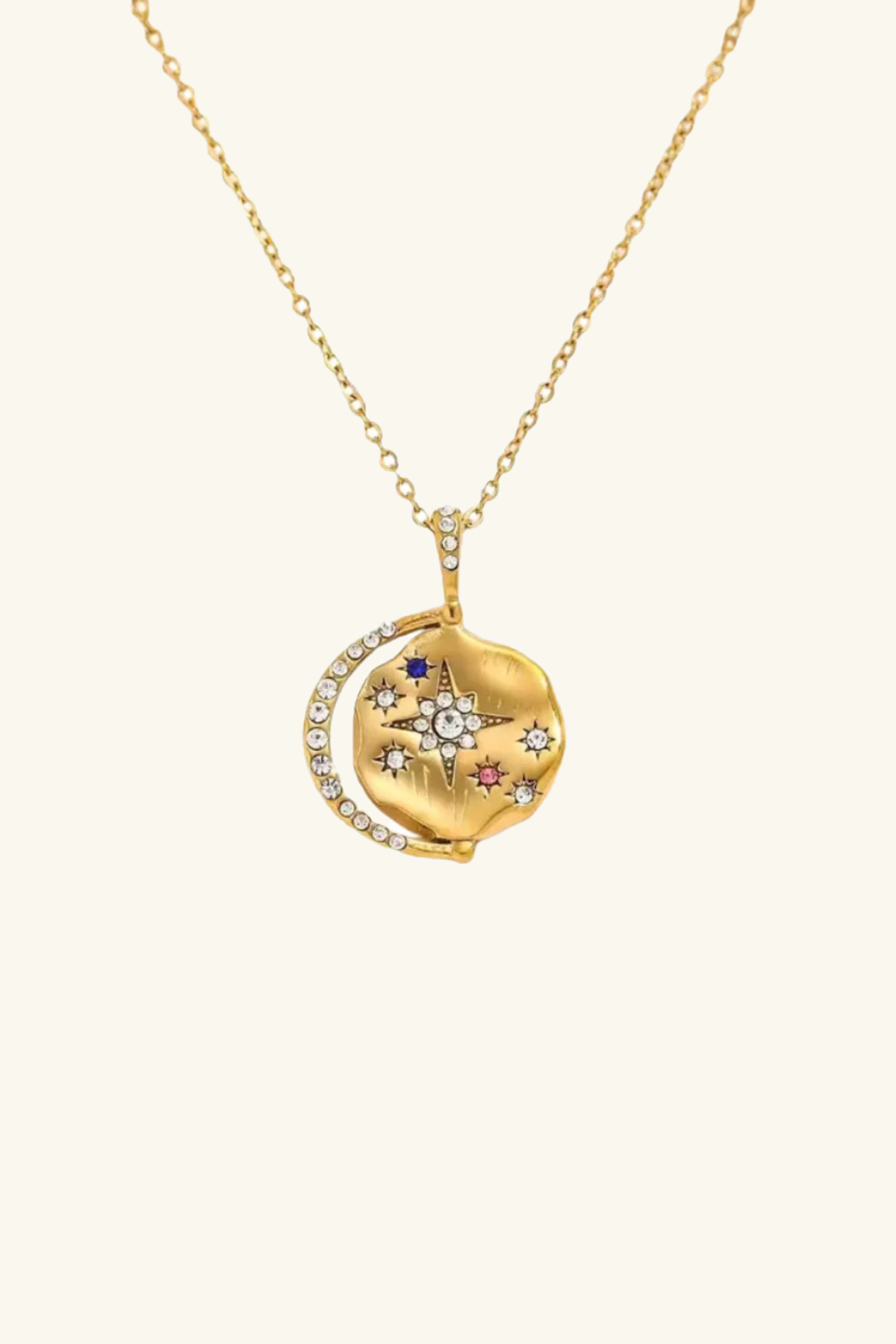 The Solstice 18k Gold Plated Necklace
