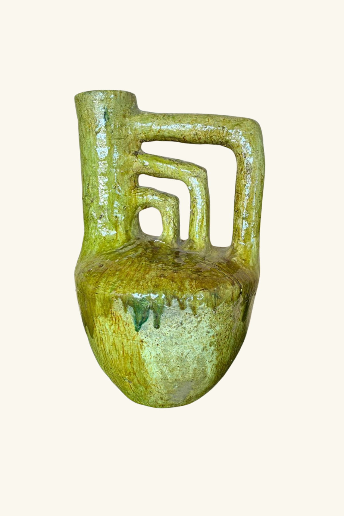 Tamegroute Large Vessel - Green
