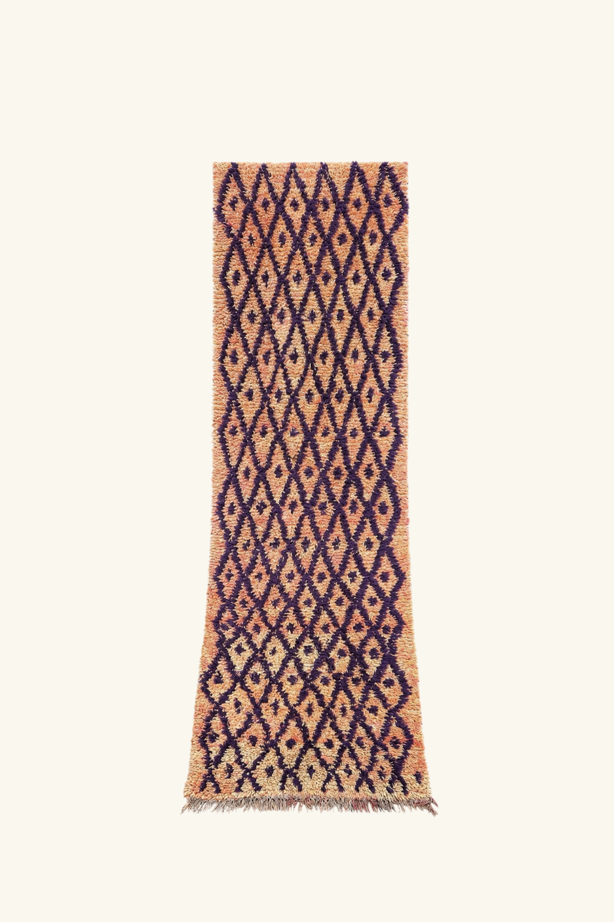 Vintage Beni M'Guild Hall Runner - 352cm x 92cm