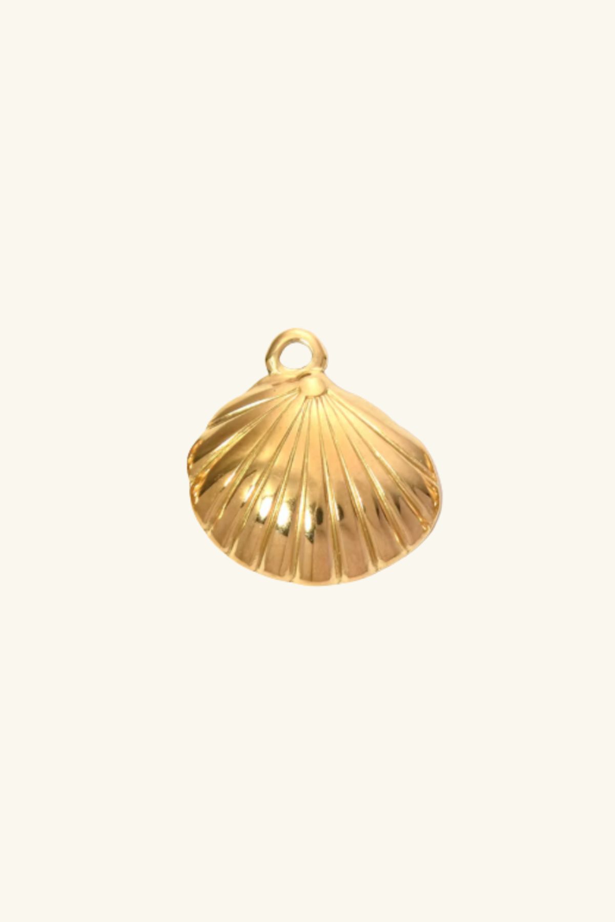 Petite Shell Gold Plated Charm