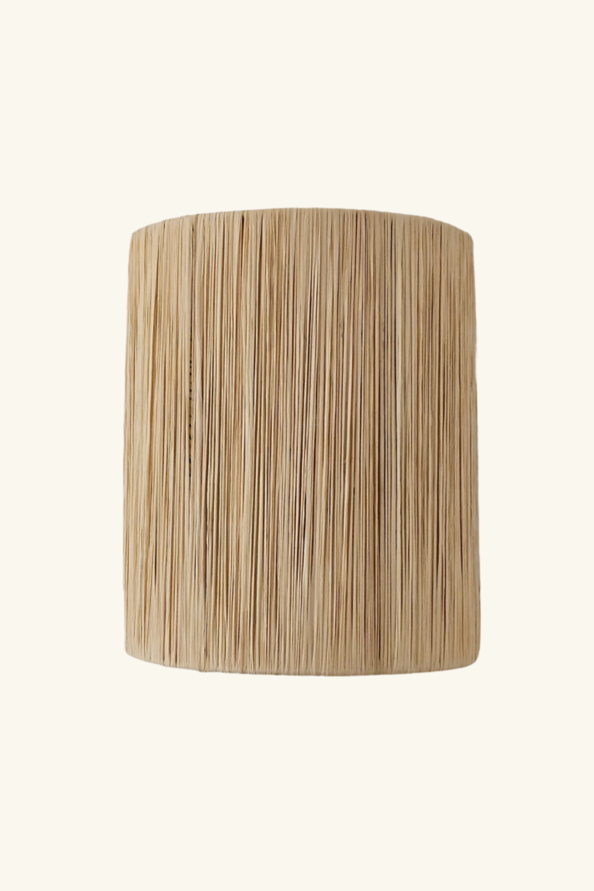 Raffia Wall Sconce, Series 3 - Natural