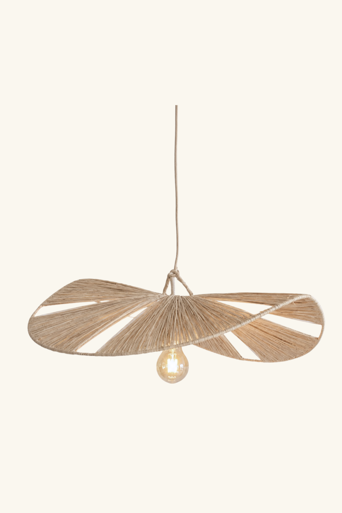 Raffia Ceiling Pendant Series 2 - Natural