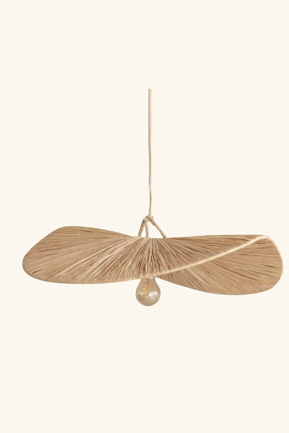 Raffia Ceiling Pendant Series 3 - Natural