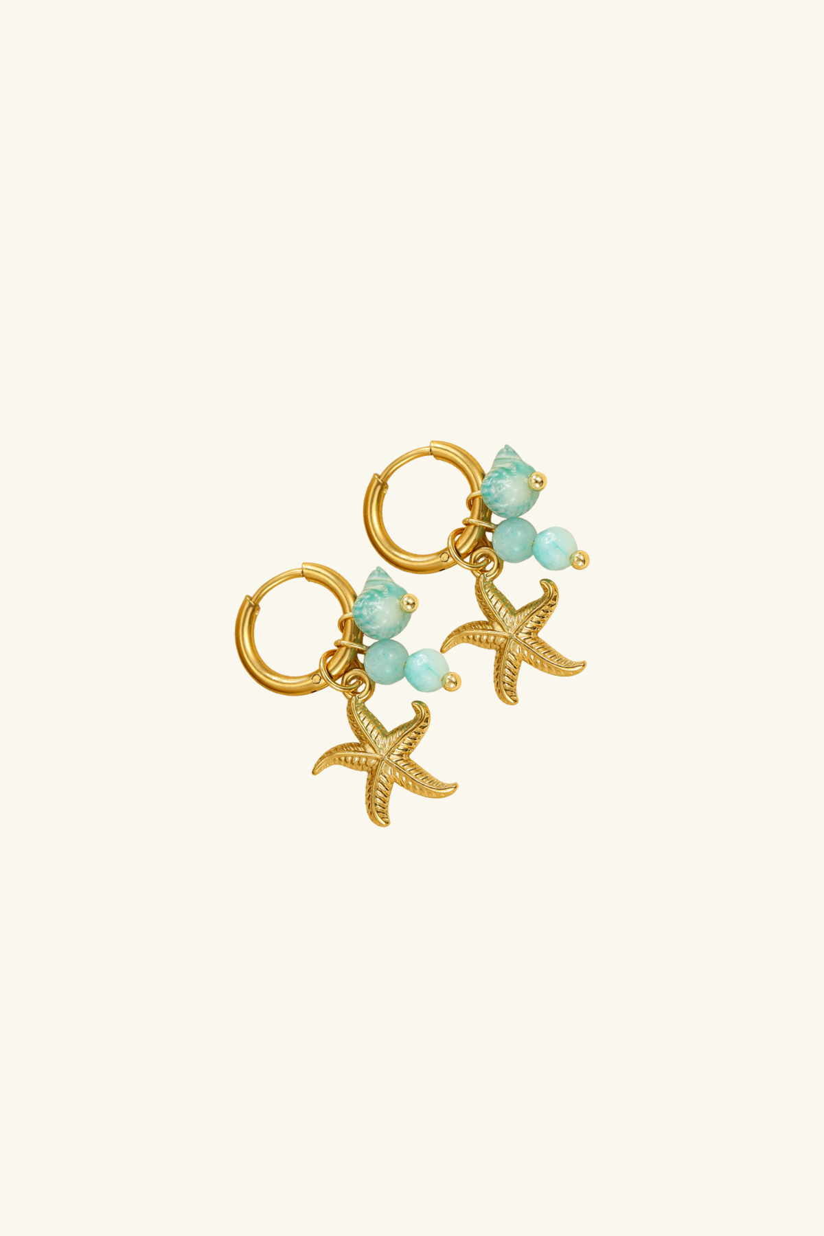 Lumen Tide Petite 18k Gold Plated Earrings