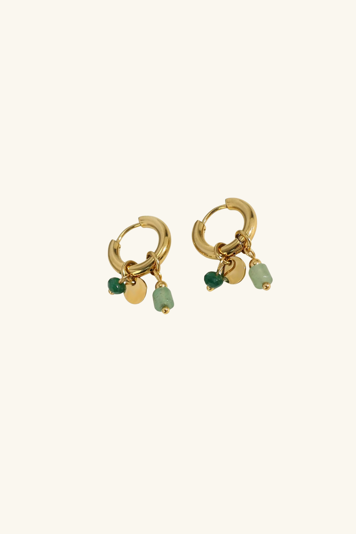 Aluna 18k Petite Gold Plated Earrings