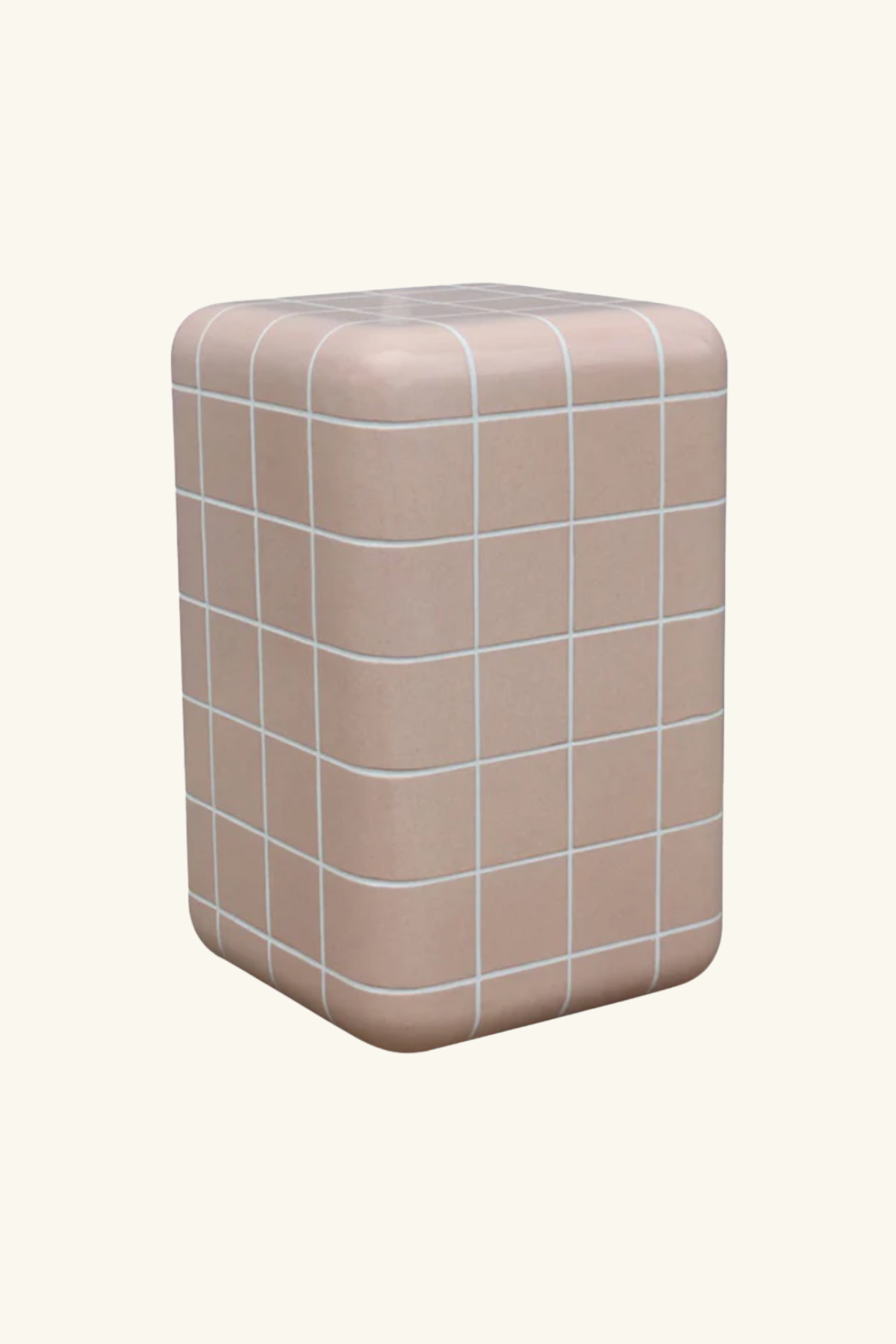 Seville Tile Side Table Pink