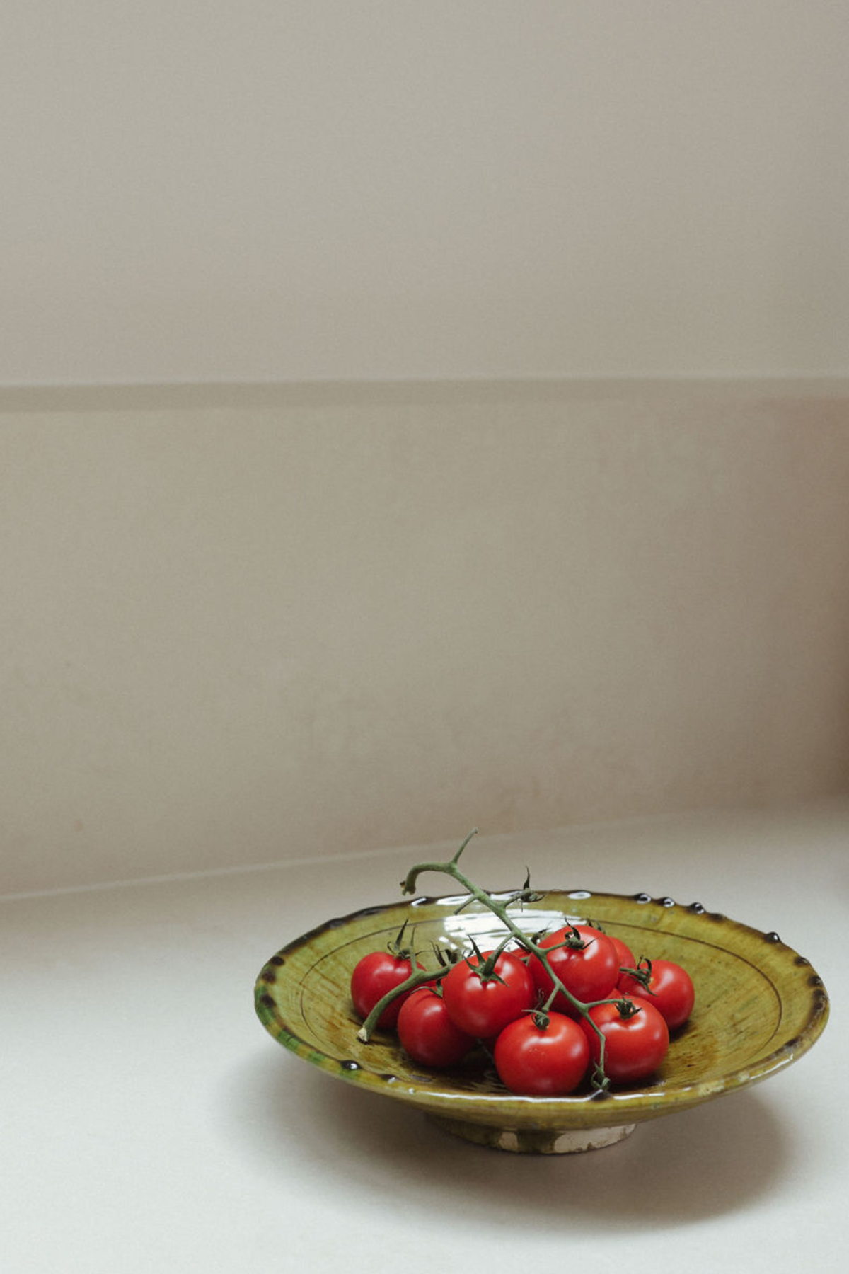 Tamegroute Serving Platter- Mustard Glaze