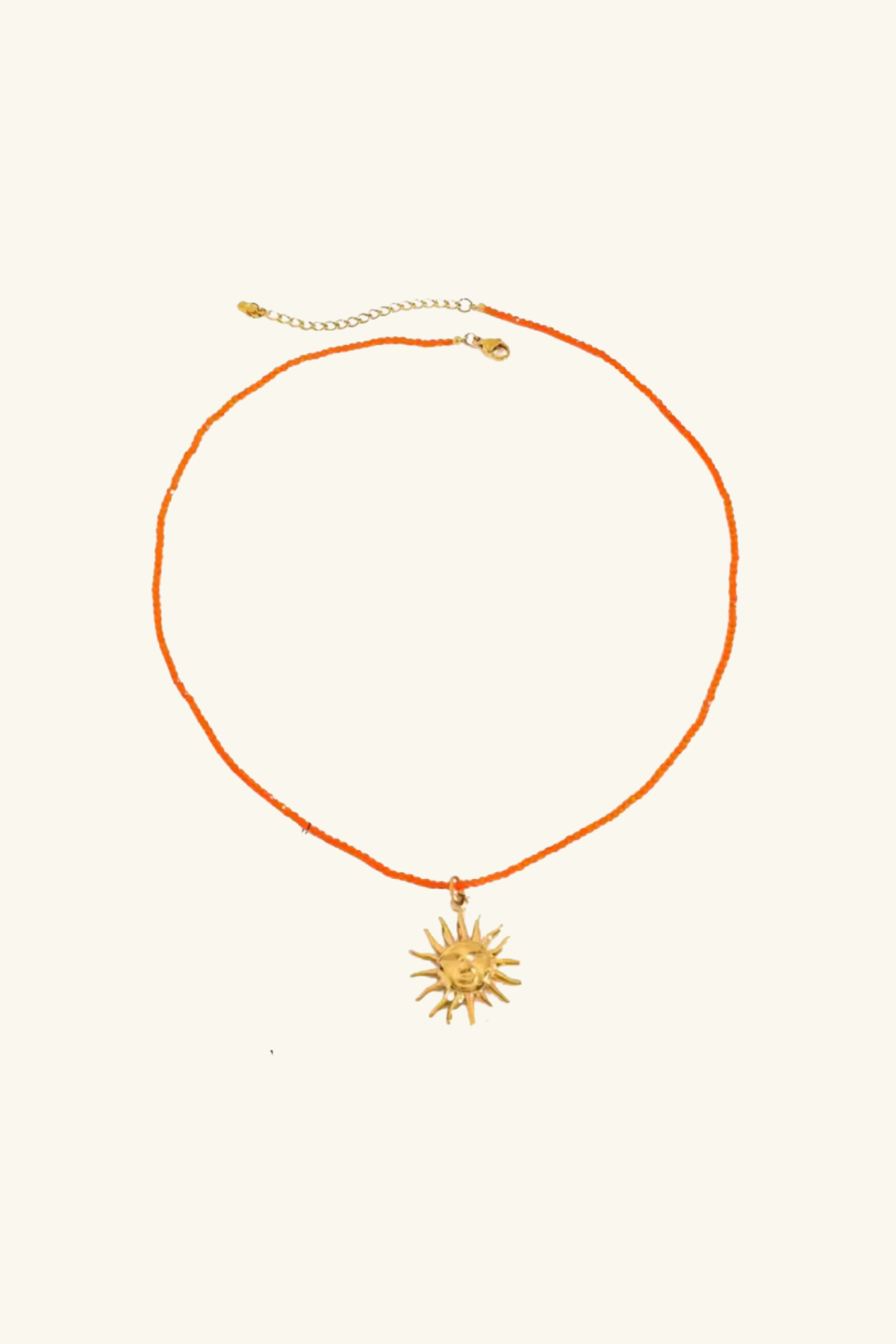 Amoretti Bead & 18k Gold Plated Necklace