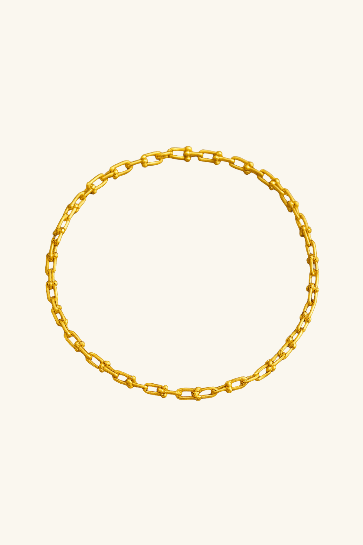 Milan 18k Gold Plated Link Necklace