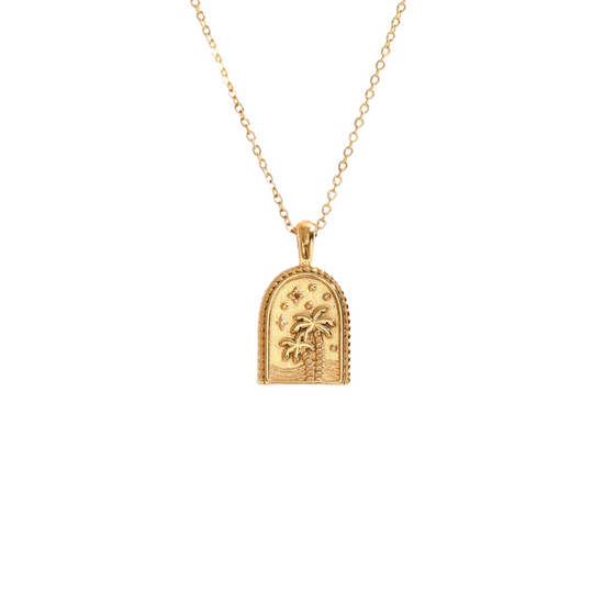 The Roamer 18k Gold Plated Necklace