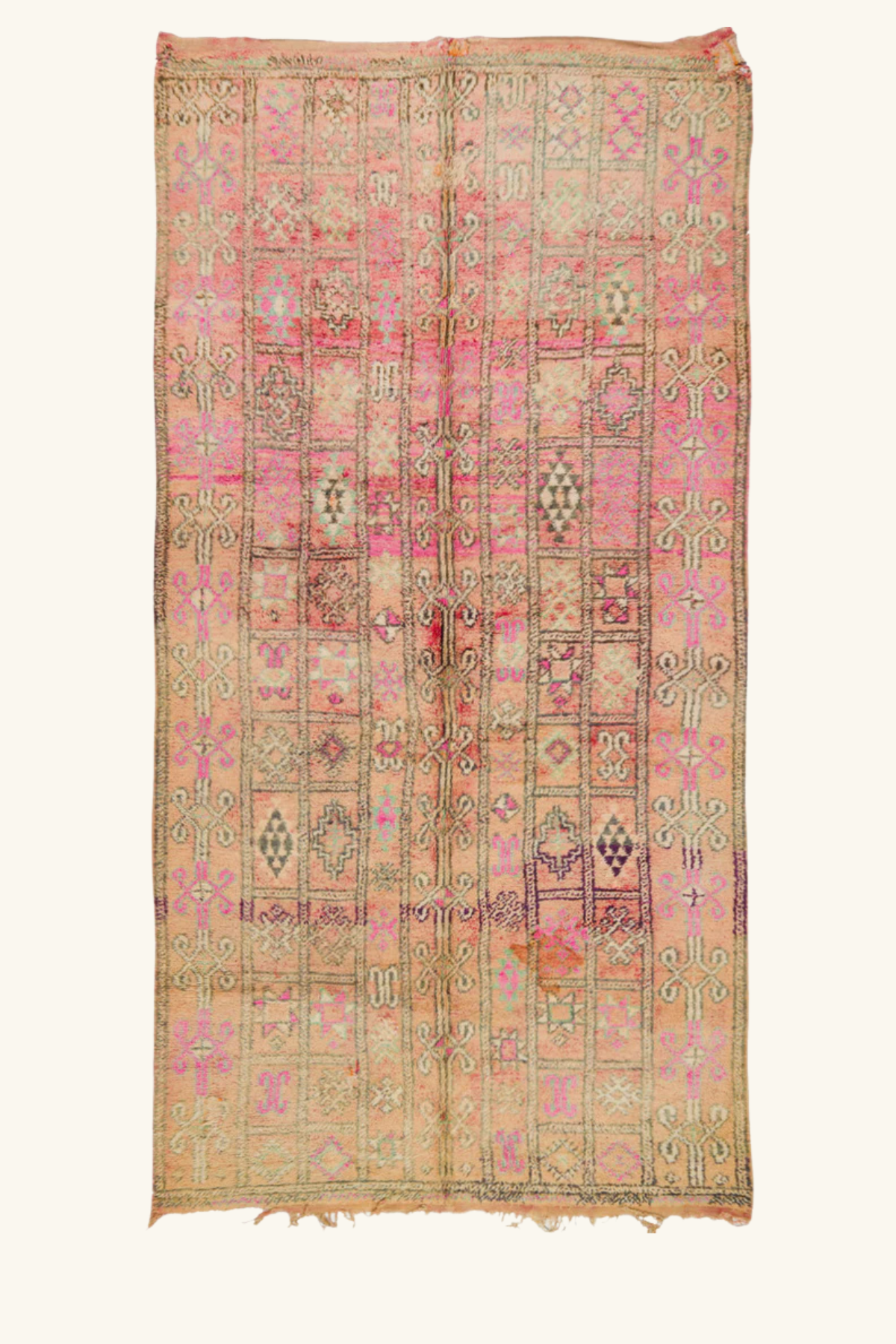 Vintage Beni M’rirt Rug - 366x186cm