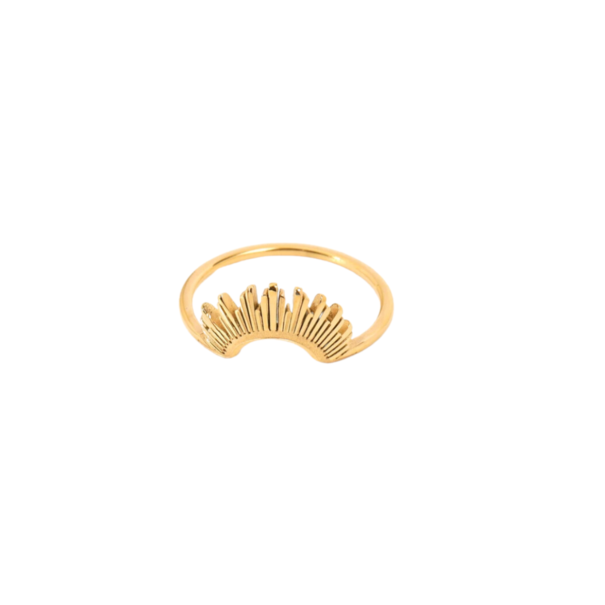 Horizon 18k Gold Plated Ring