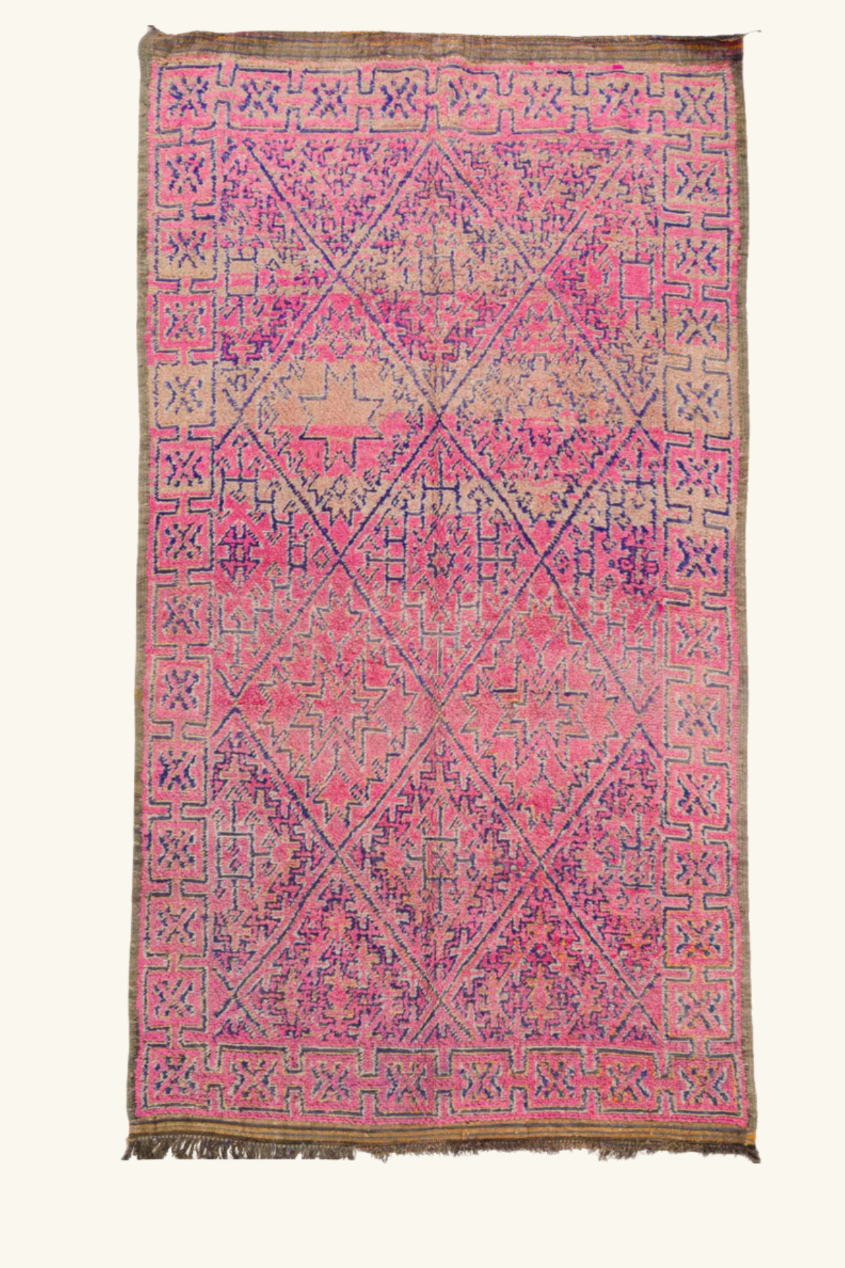 Vintage Beni M'Guild Rug - 344x190cm