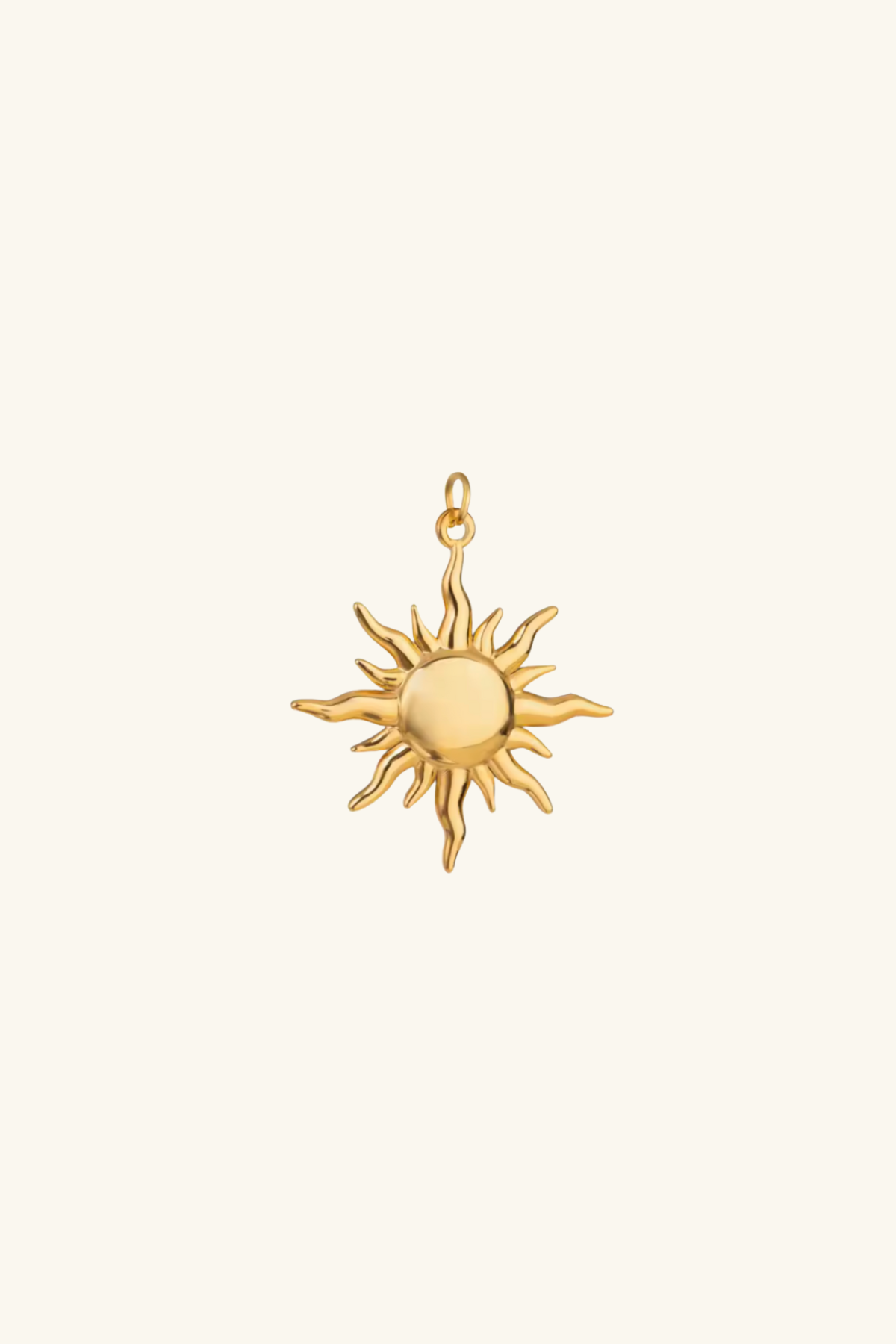 Sunny Side Of Life 18k Gold Plated Charm