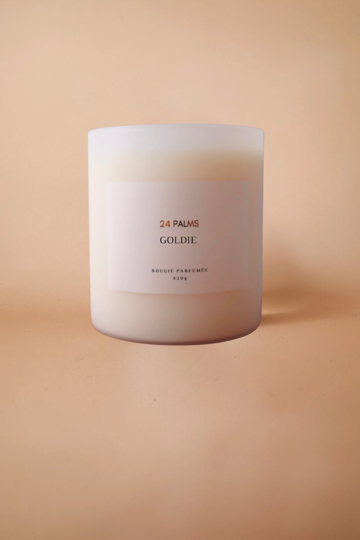 24 Palms Soy Candle - Goldie