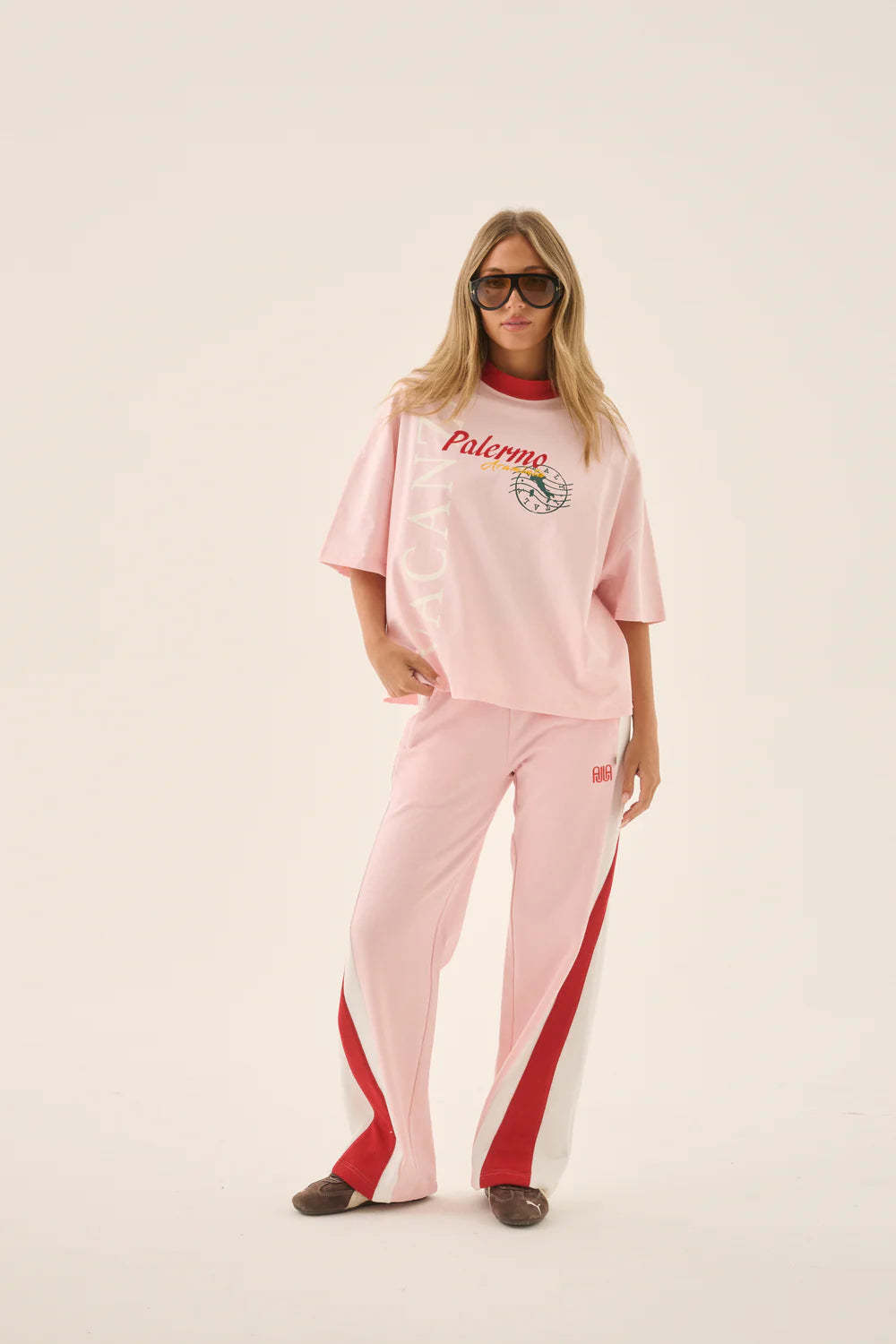 Vacant Short Sleeve Tee Ballet Pink