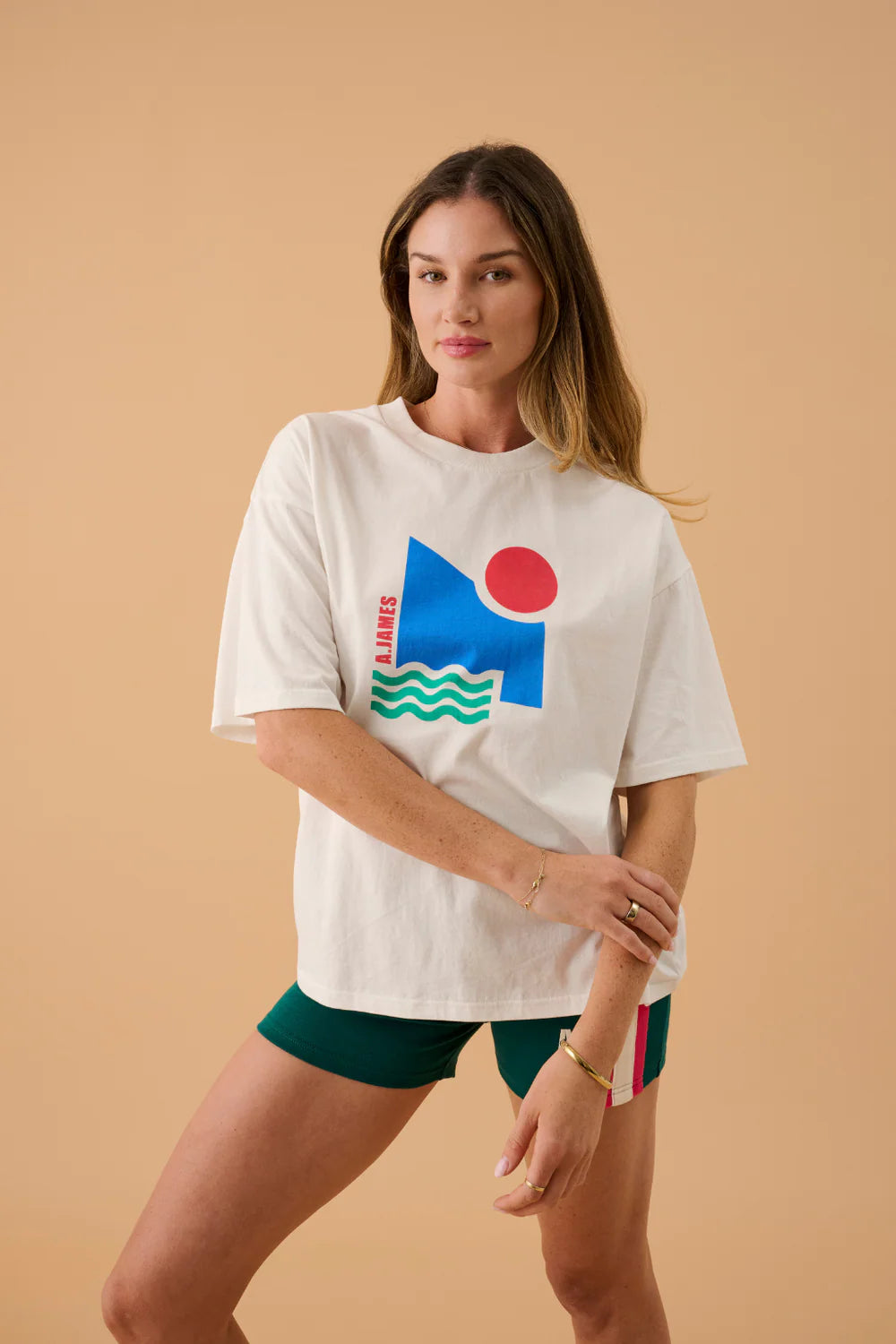 Sun Oversized Tee Warm