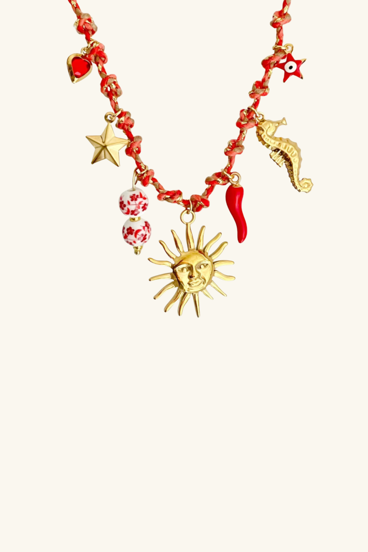 Energy Charm Necklace Chilli
