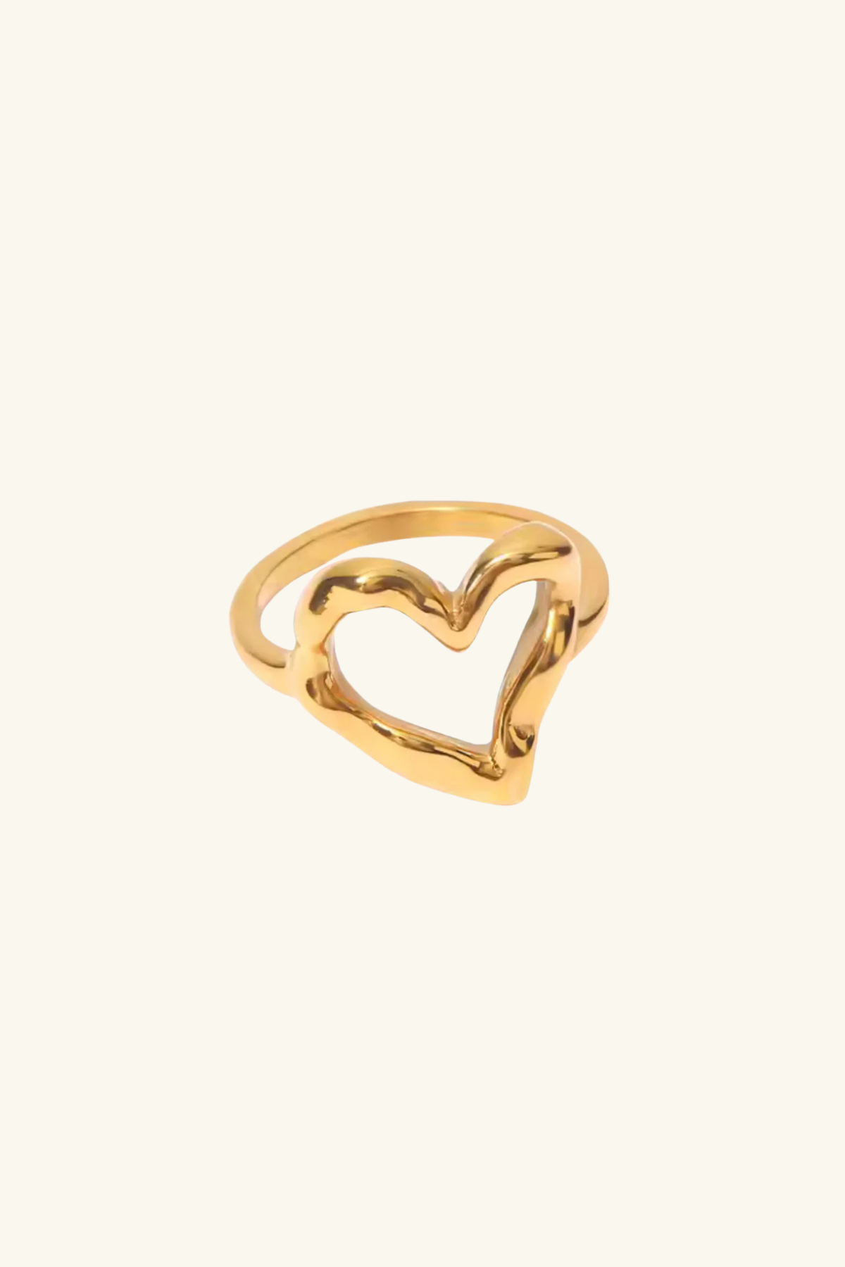 Sweetheart 18k Gold Plated Ring