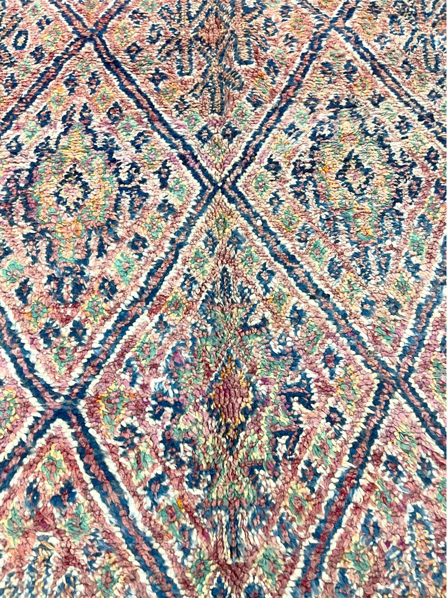 Vintage Beni M'Guild Rug - 330x190cm
