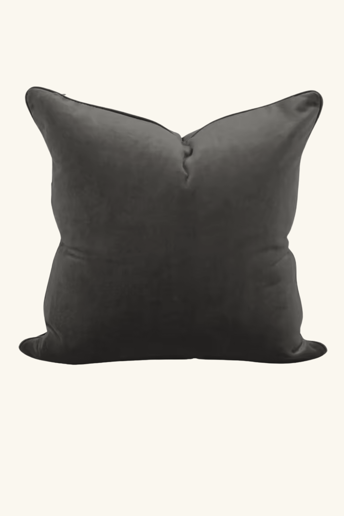 Luxury Velvet Cushion - Smoke