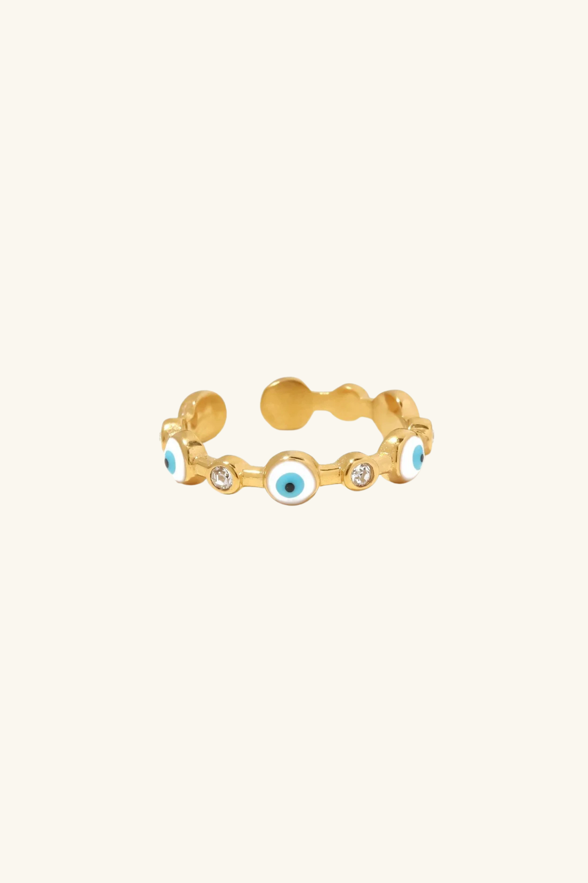 The Med 18k Gold Plated Ring