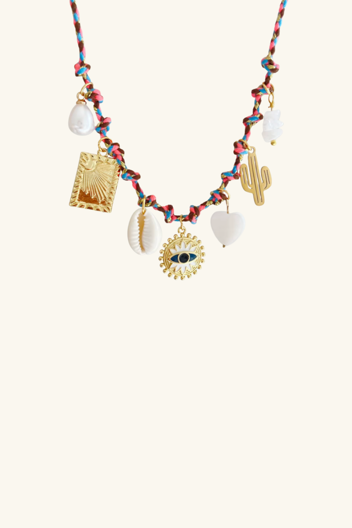 Lustre Charm Necklace Lolly