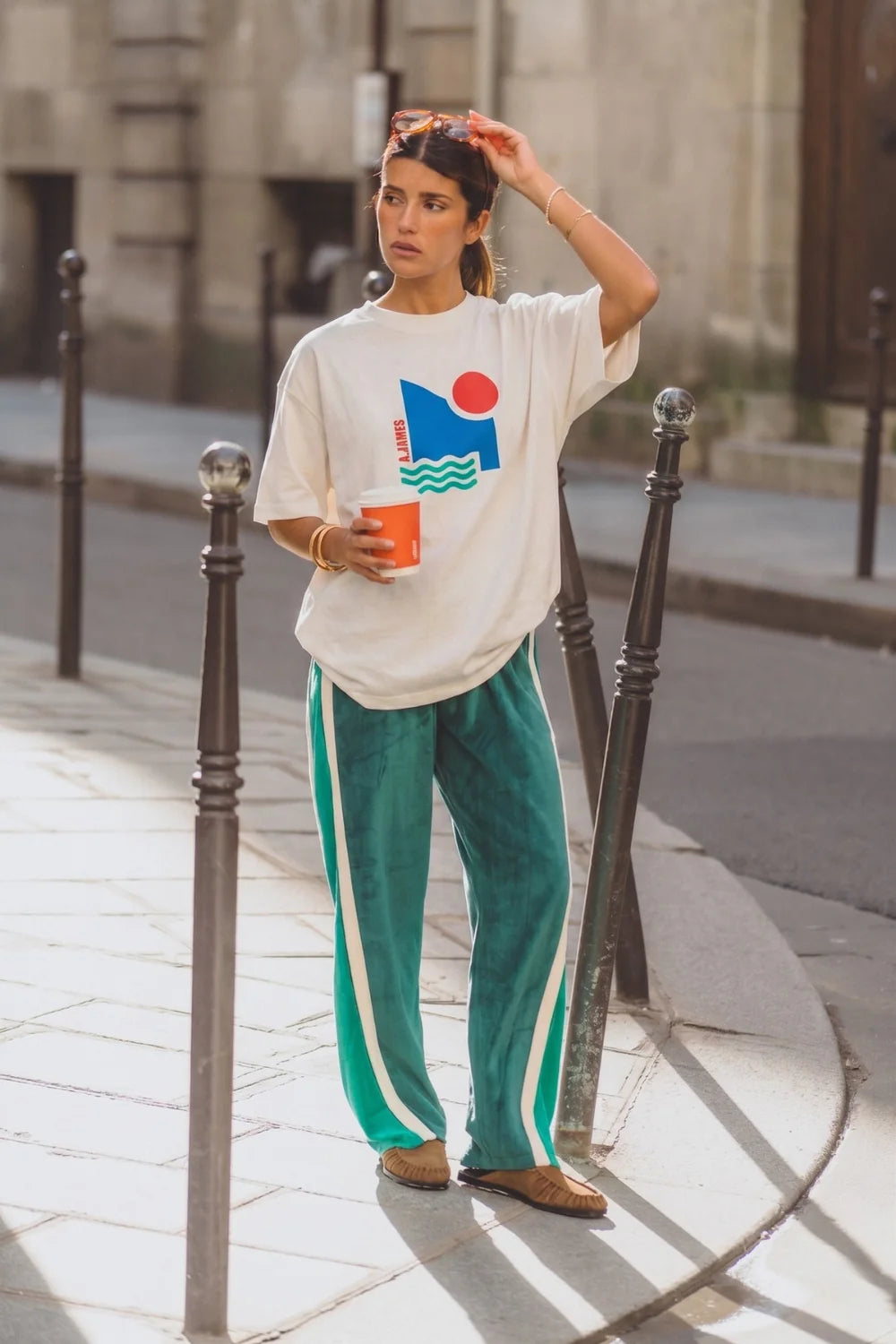 Sun Oversized Tee Warm