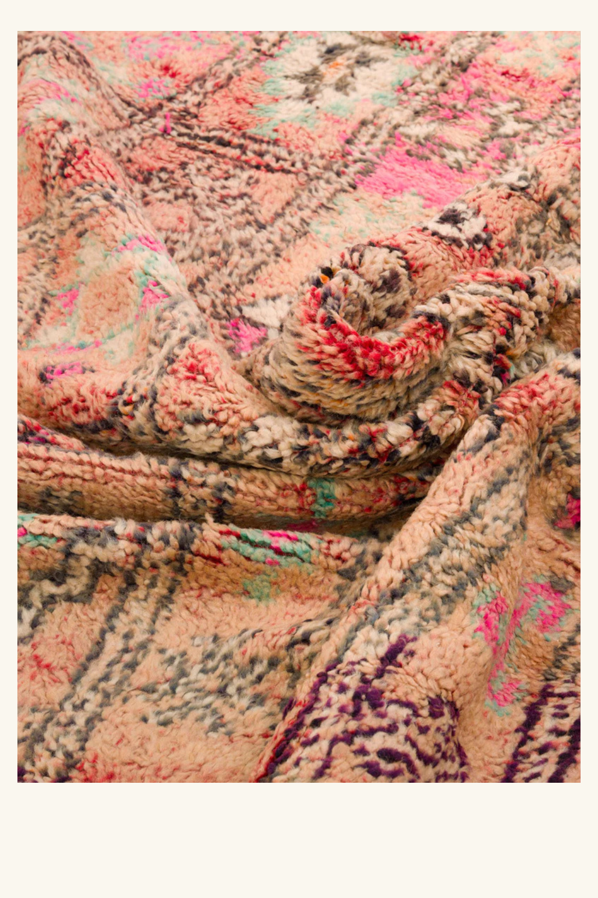 Vintage Beni M’rirt Rug - 366x186cm