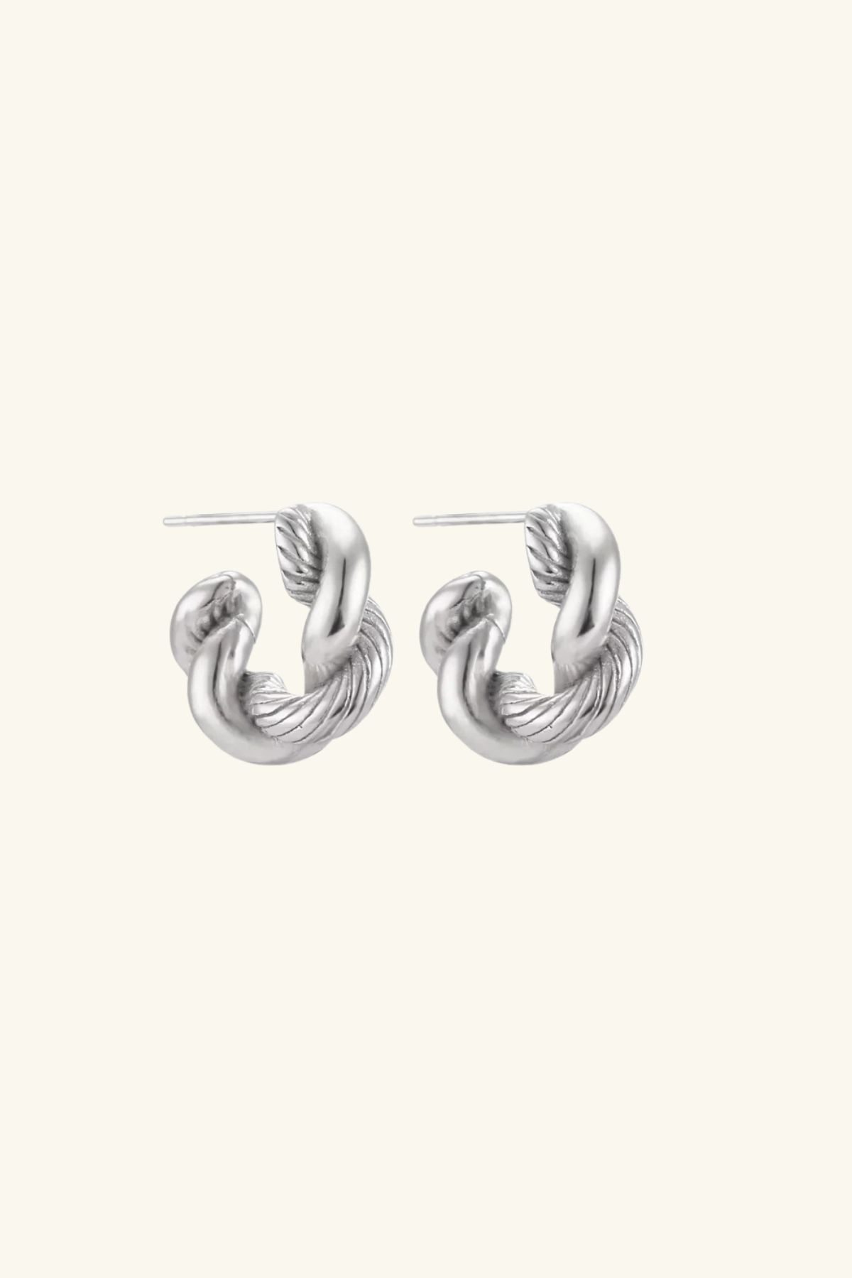 Croissant S925 Sterling Silver Petite Earrings