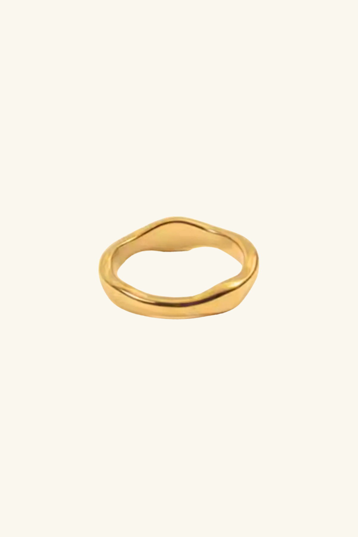 Porsha 18k Gold Plated Ring Medium