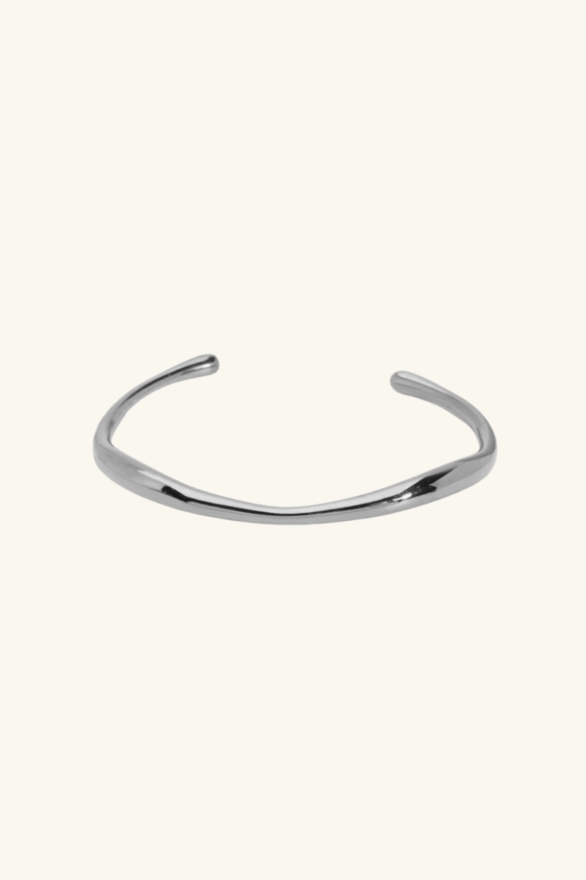Wave Stainless Steel Cuff