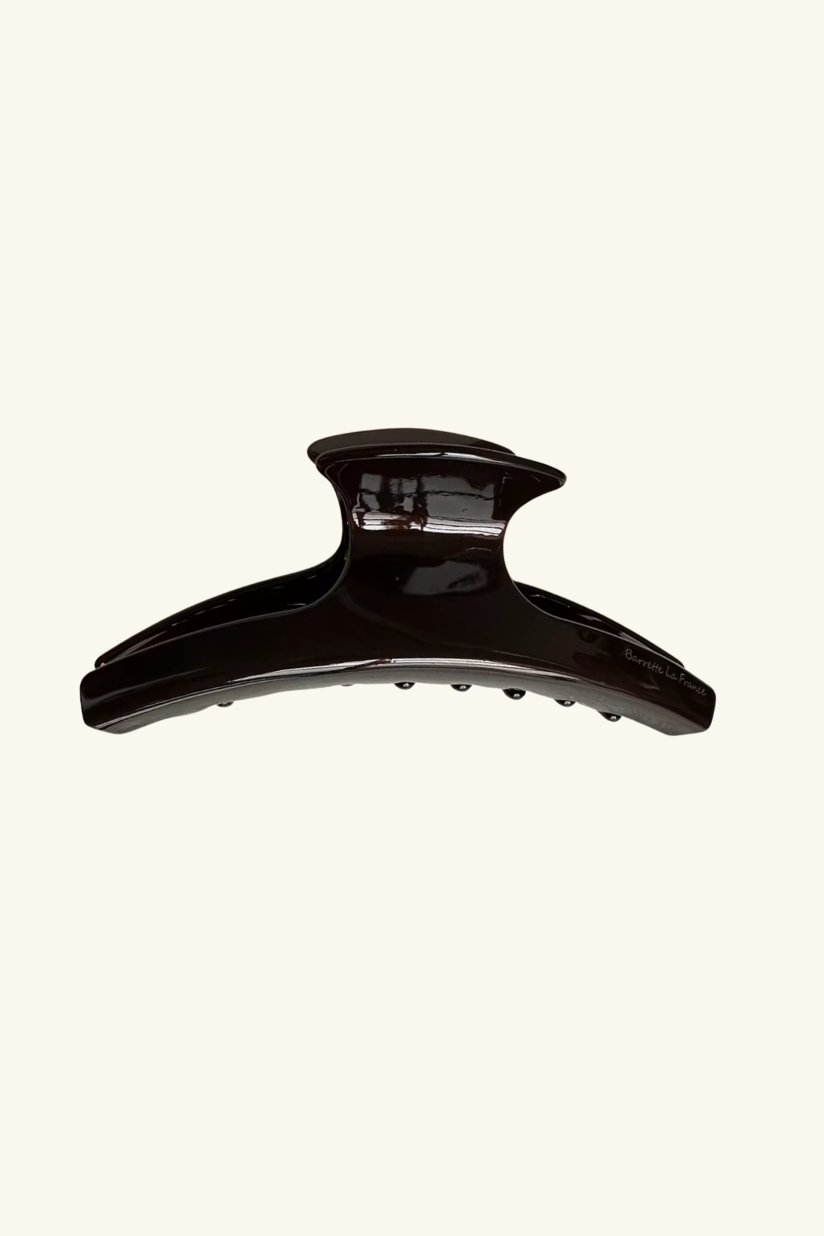 Modern Simple Acetate Claw Hair Clip Dark Brown