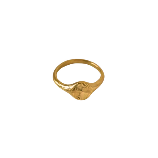 Sunbeam 18k Gold Plated Ring