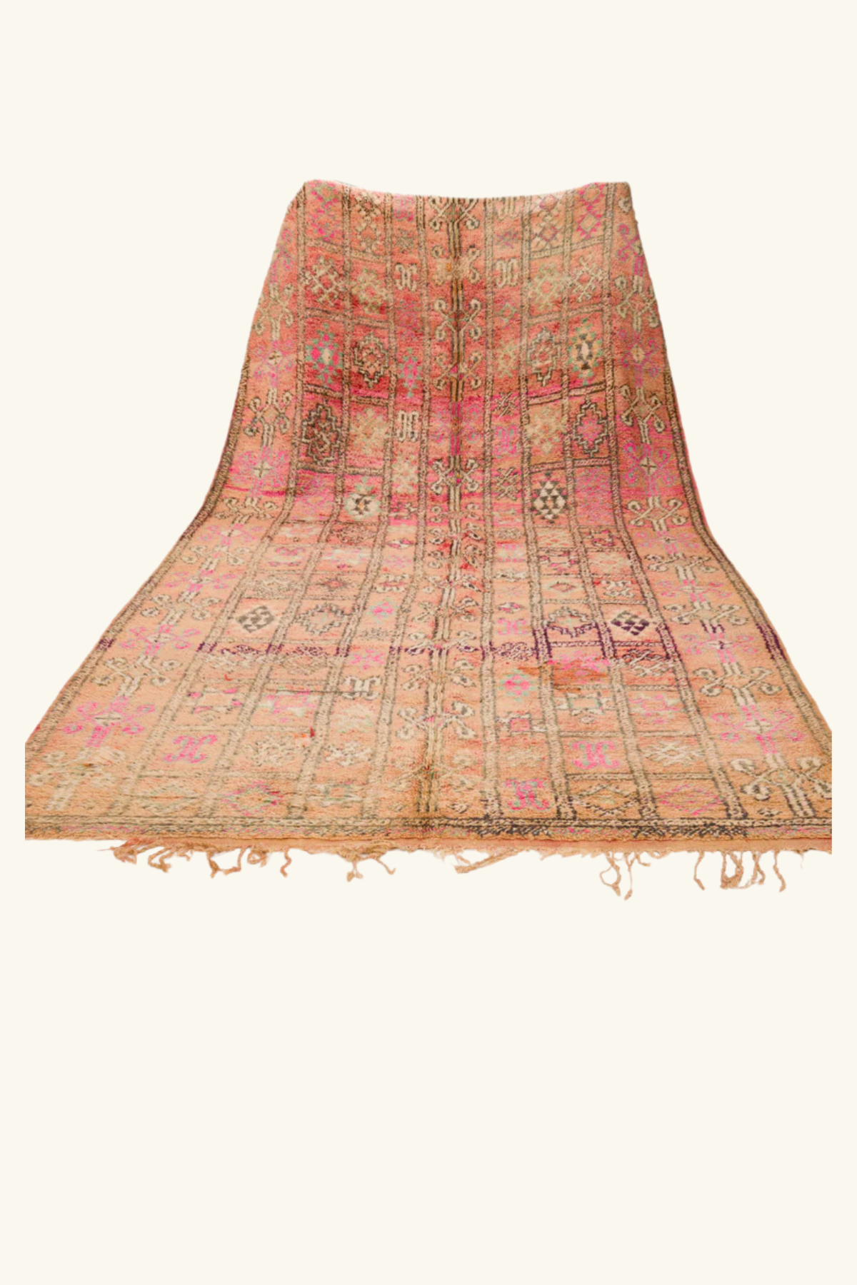 Vintage Beni M’rirt Rug - 366x186cm