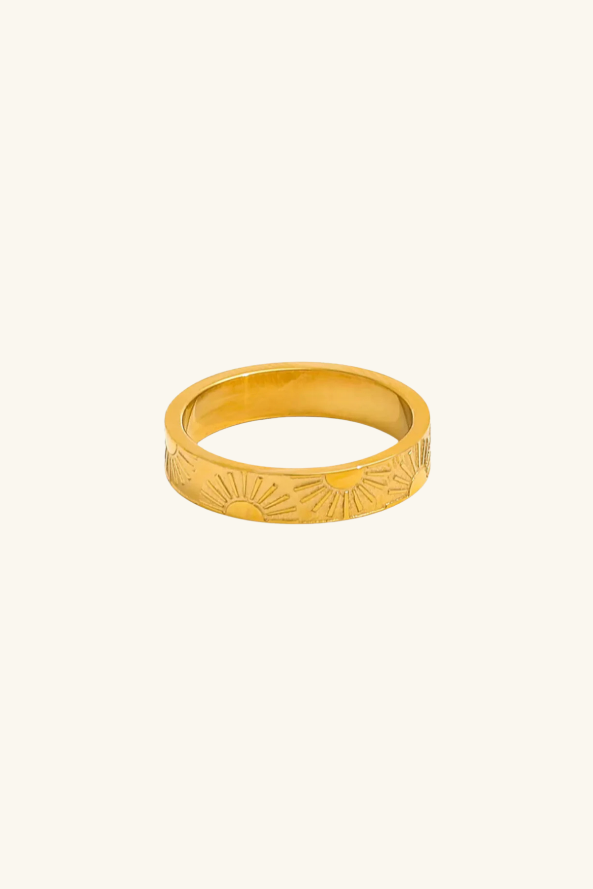 Sunrise Magic 18k Gold Plated Ring