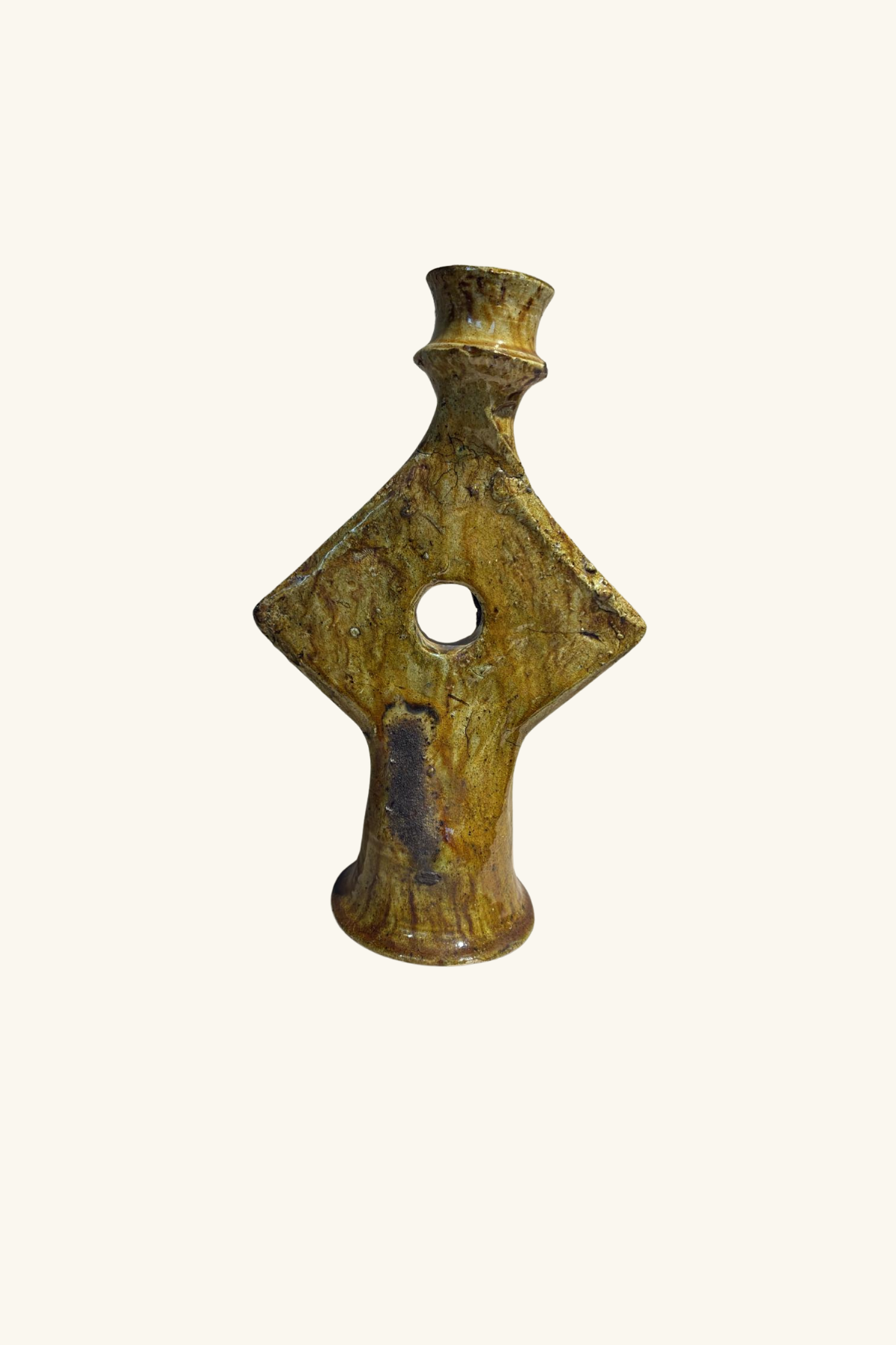 Tamegroute Diamond Candle Holder Large