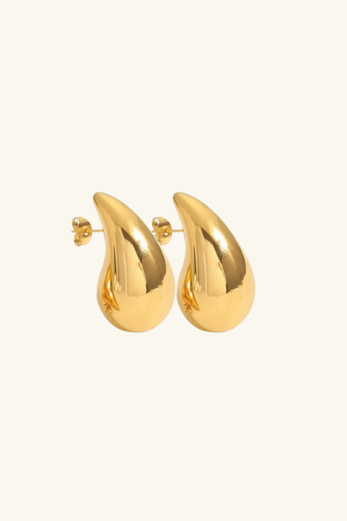 Bottega 18k Gold Plated Earrings Medium