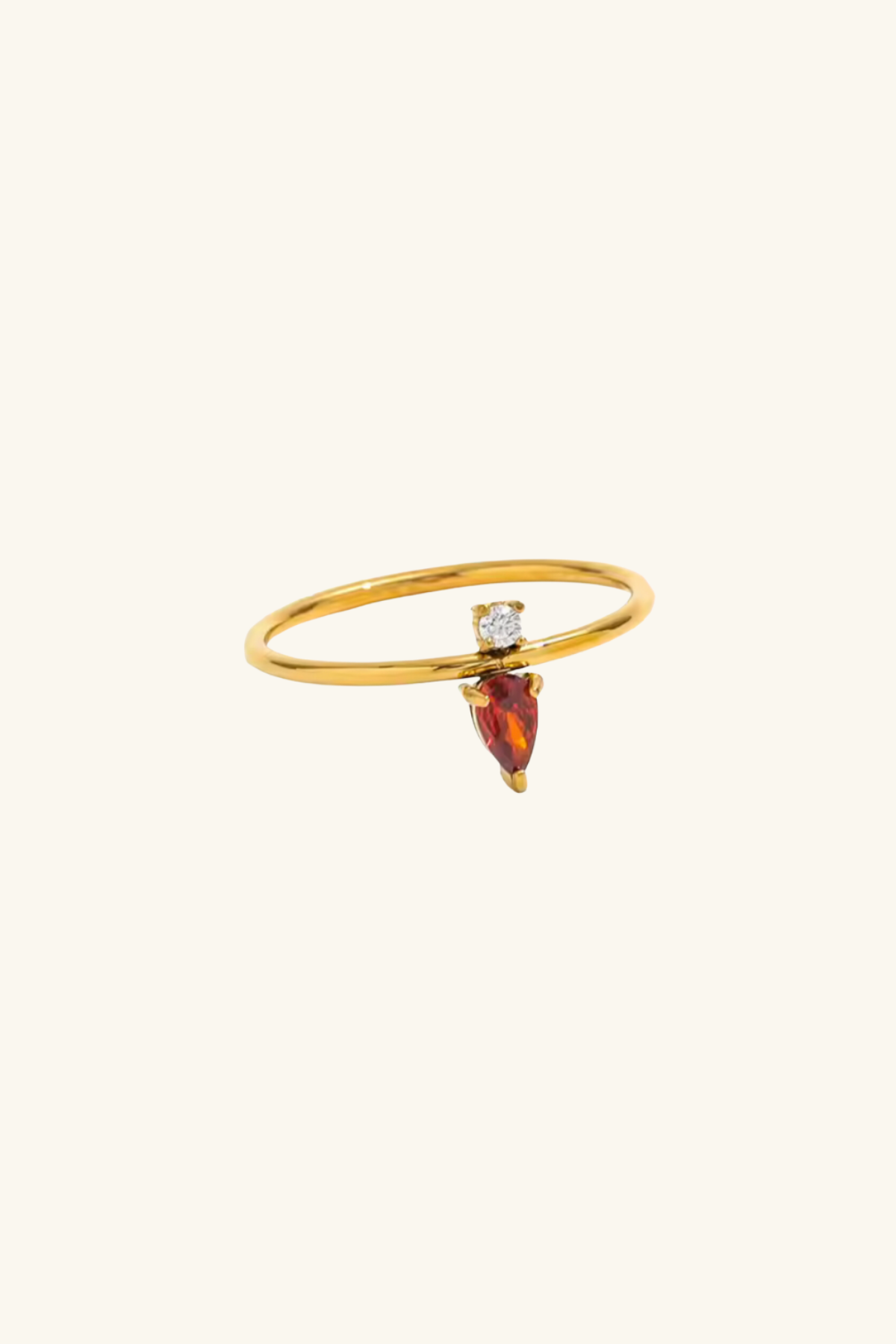 Kashmir 18k Gold Plated Ring