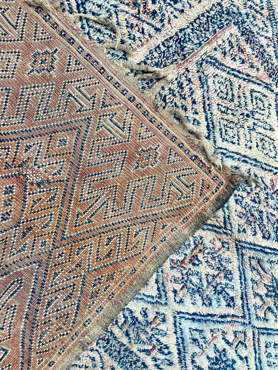 Vintage Beni M'Guild Rug - 390x195cm