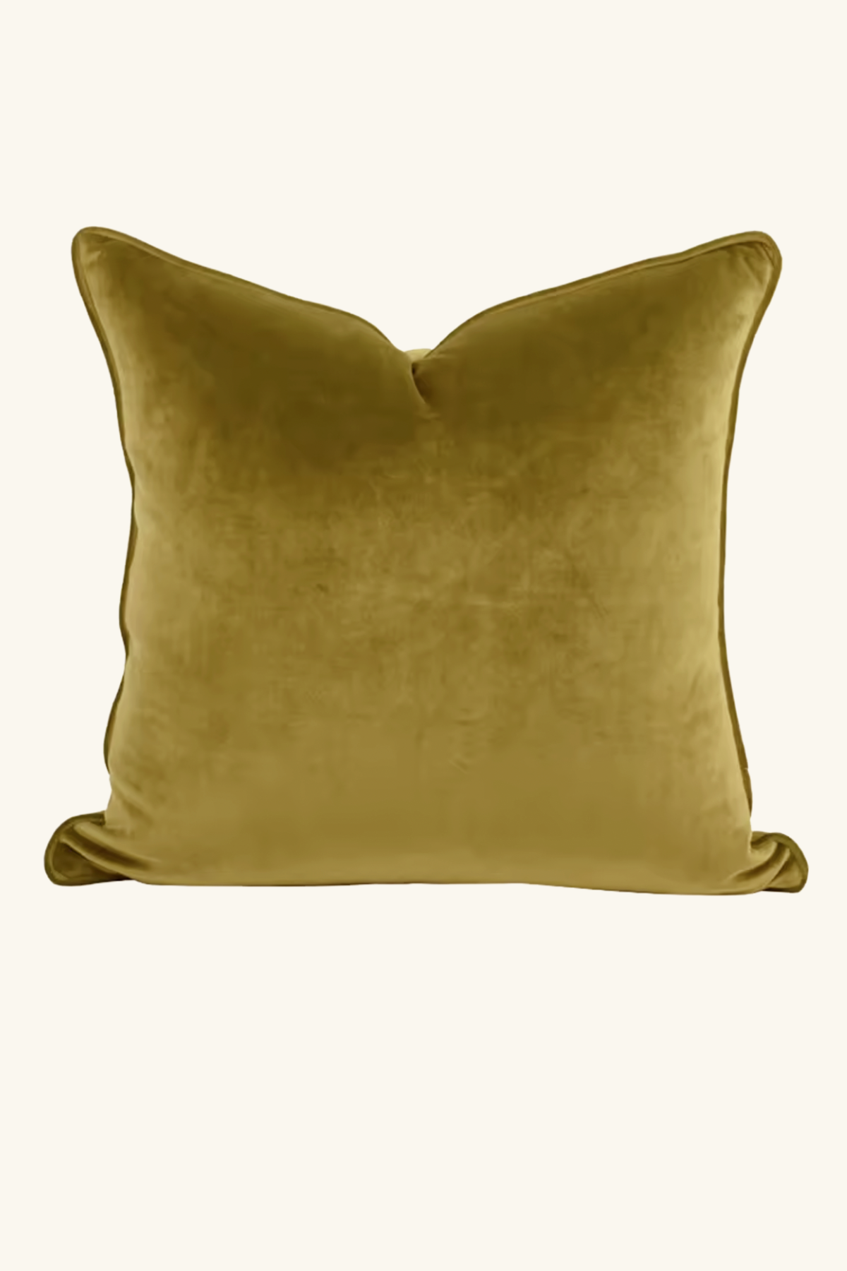 Luxury Velvet Cushion - Golden