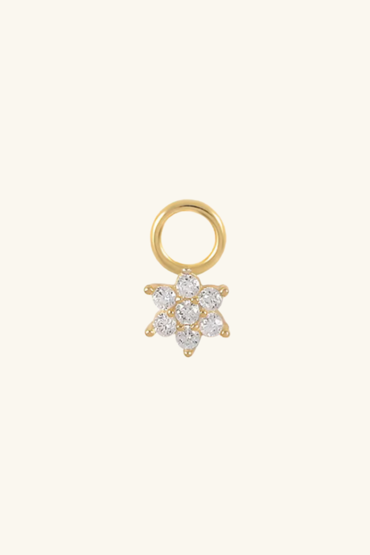 Flora 18k Gold Plated Charm