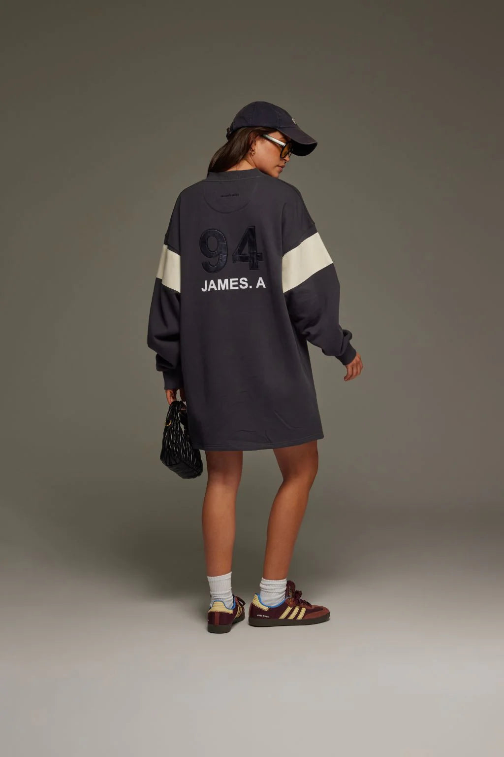 94 V-Neck Sweater Dress