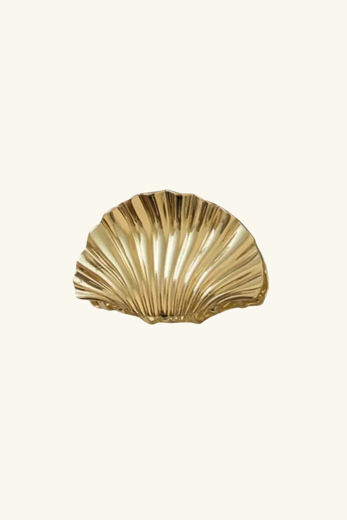 Gold Shell Claw Clip Small