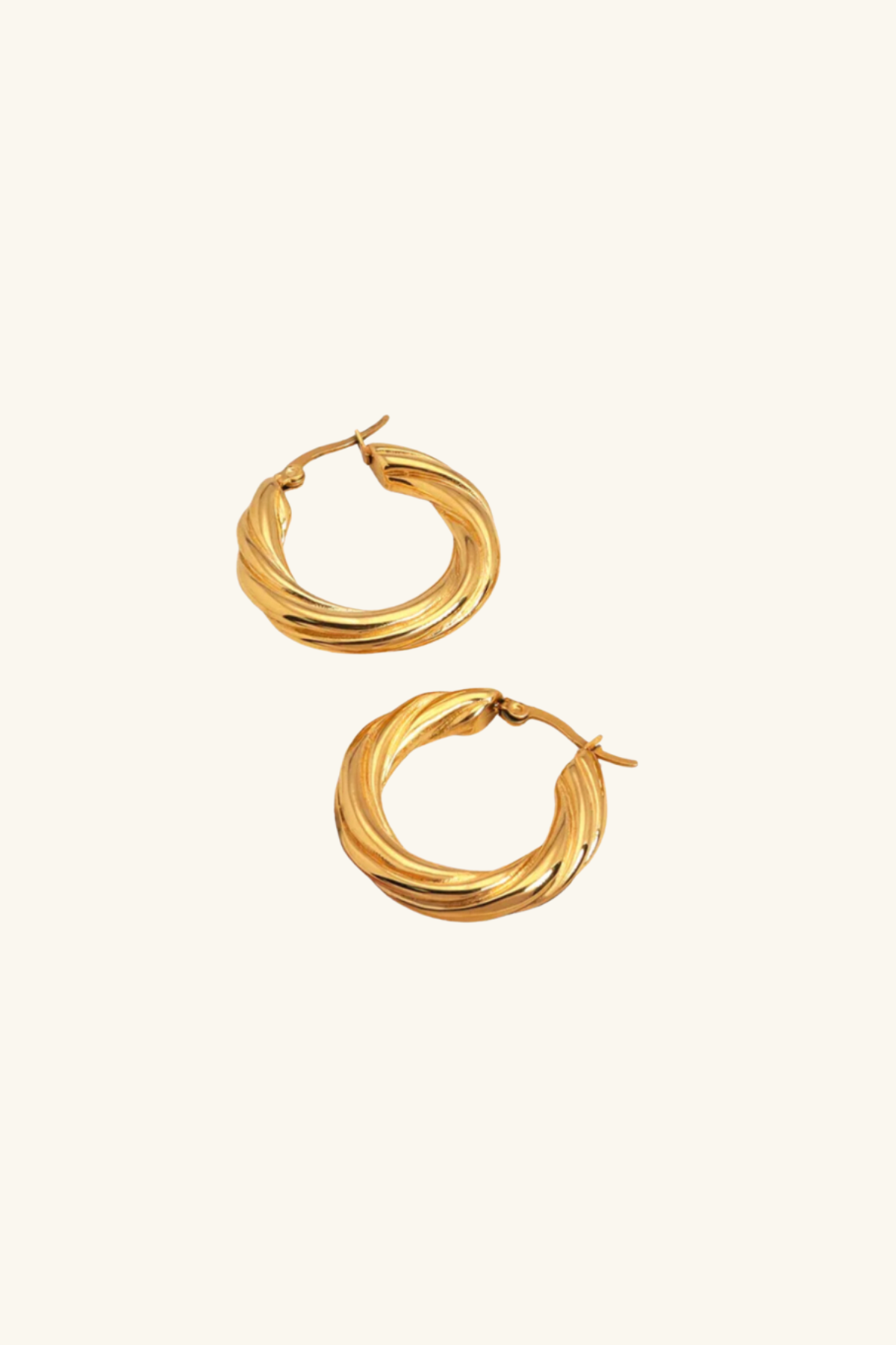 Paloma 18k Gold Plated Earrings Large