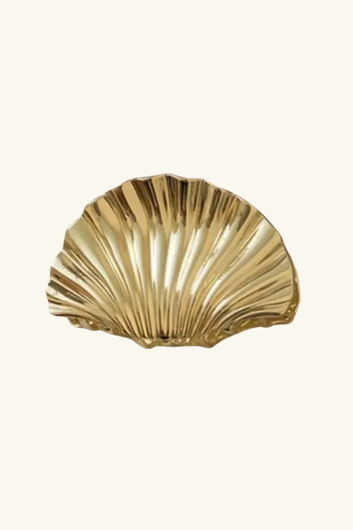 Gold Shell Claw Clip Large