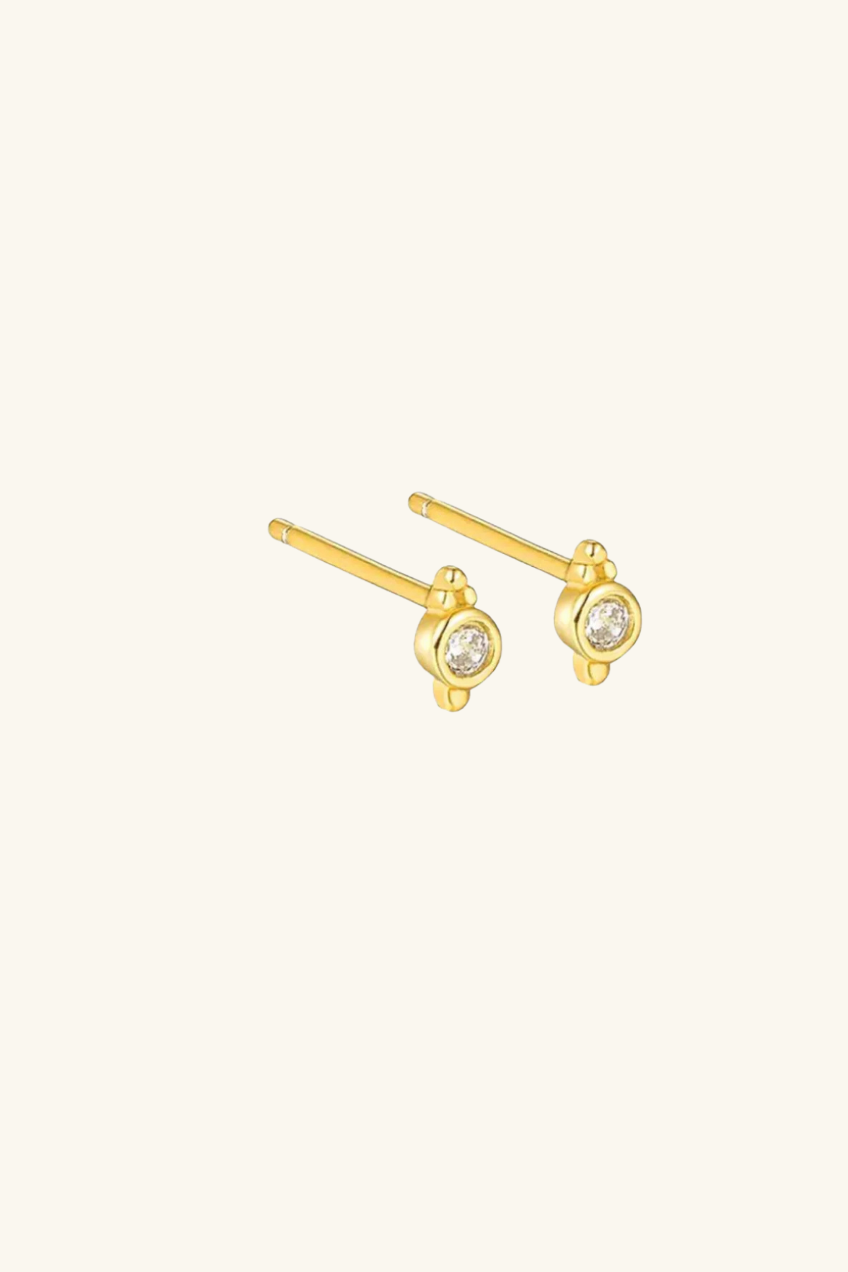Stella 18k Gold Plated Stud Earring