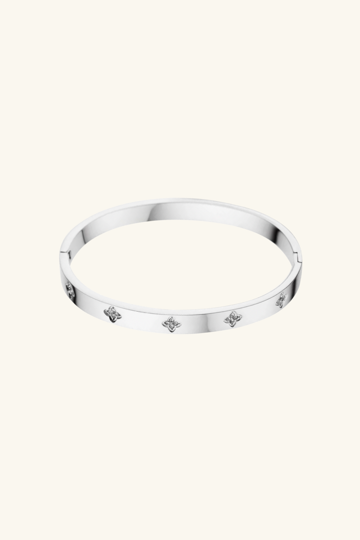 Evelyn 925 Sterling Silver Plated Cuff